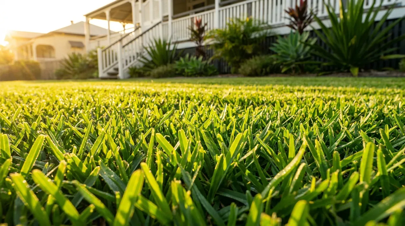Buffalo vs Couch Grass Brisbane